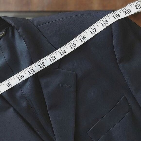 Vtg Jack Victor black Lanzawood SPJ Blazer - Picture 9 of 12